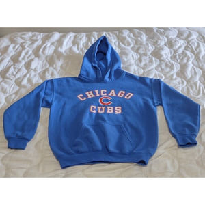 Stitches Pullover Chicago Cubs Hoodie Youth Size Medium MLB Baseball